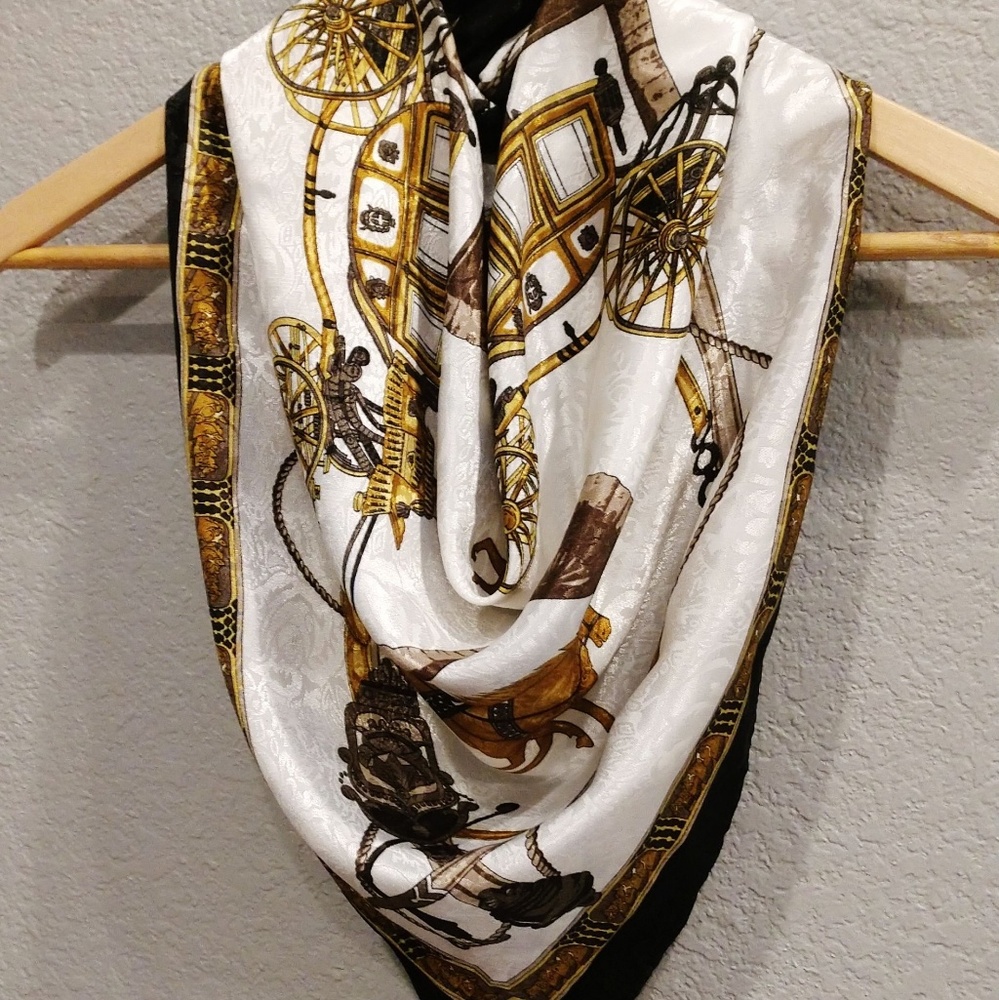 Horse And Carriage Scarf